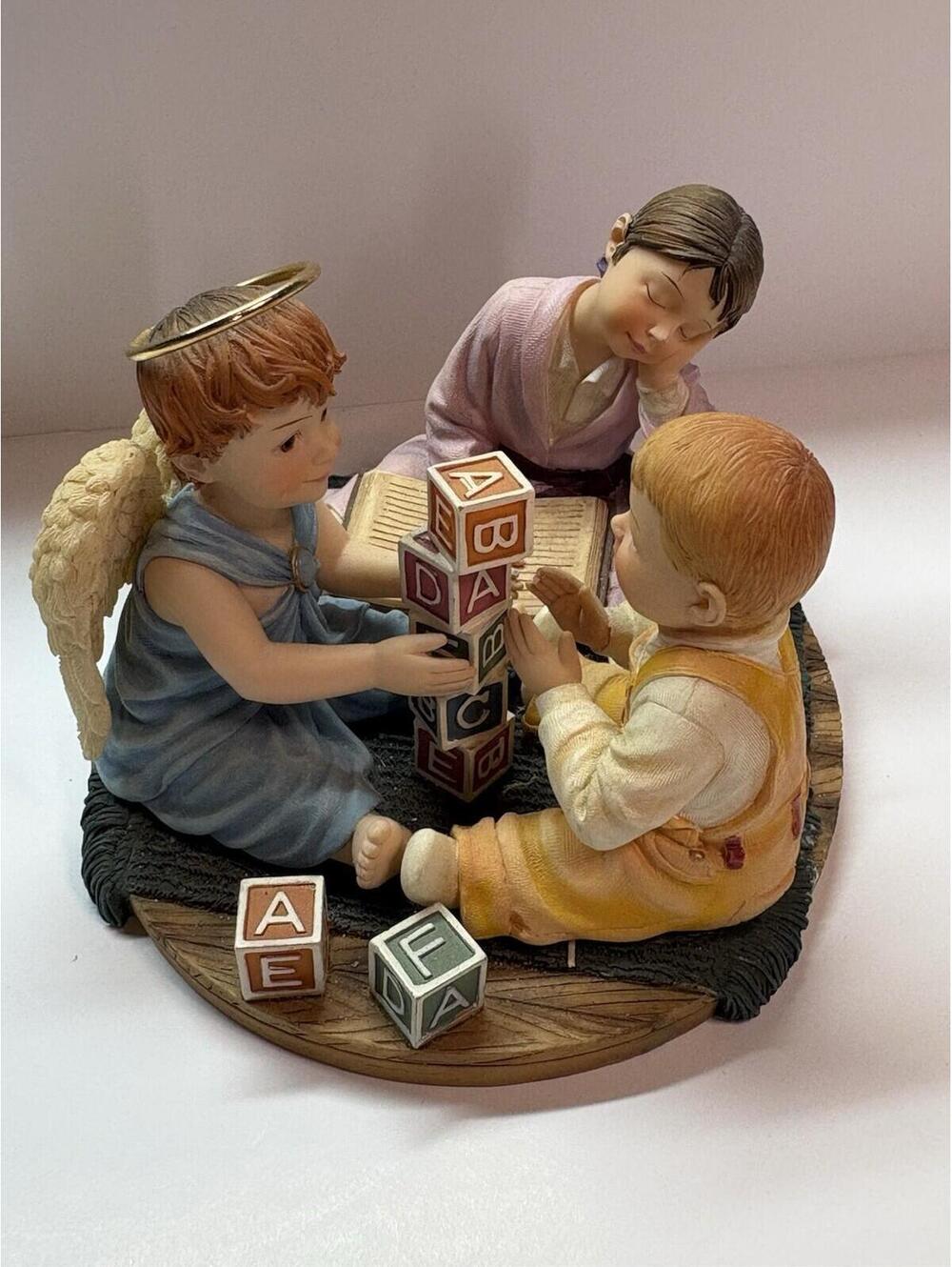 Prayers & Promises The Babysitter Bill Stross Angel Figurine DEMDACO